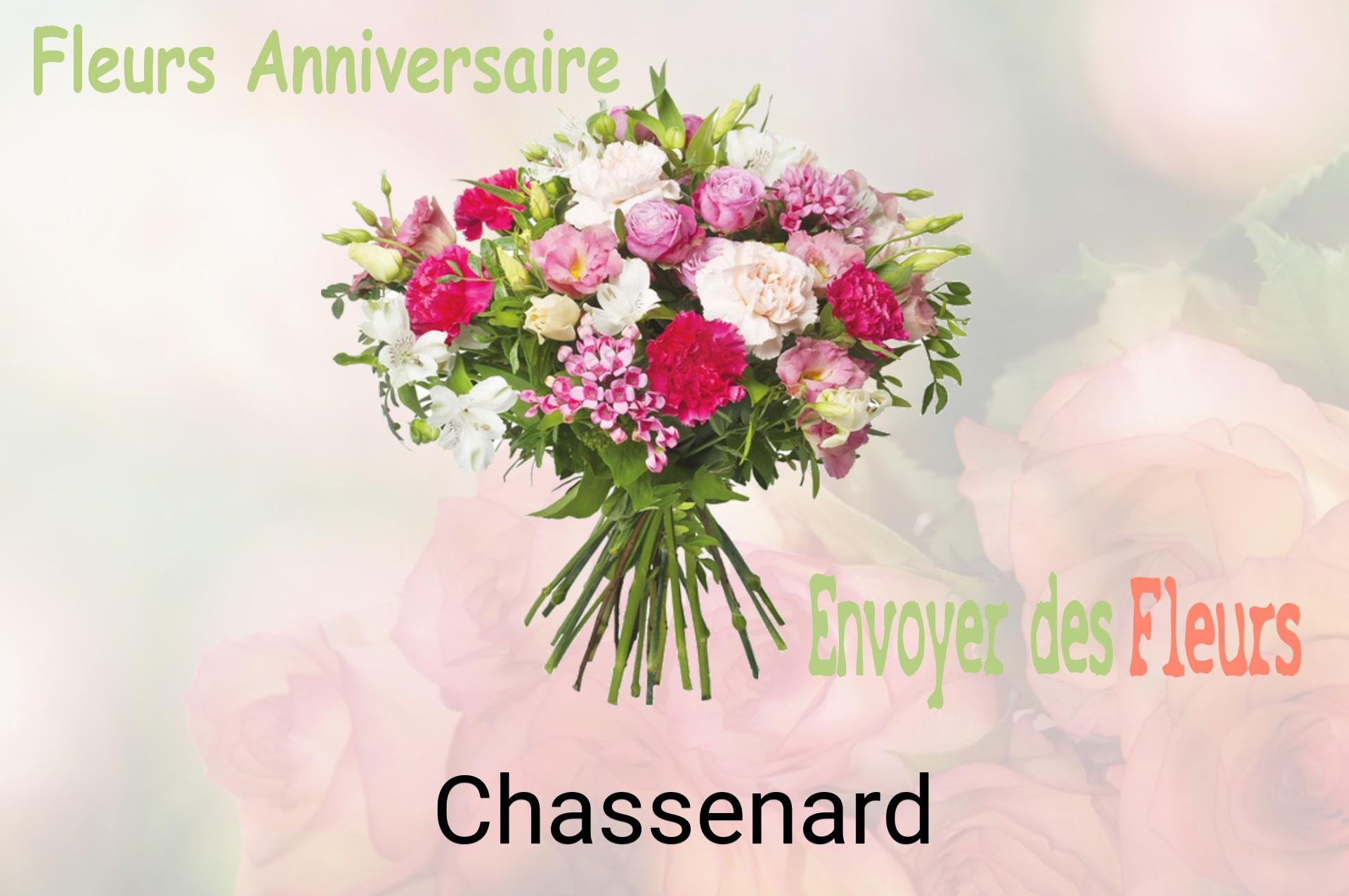 Bouquet de fleurs d’anniversaire livré à Chassenard