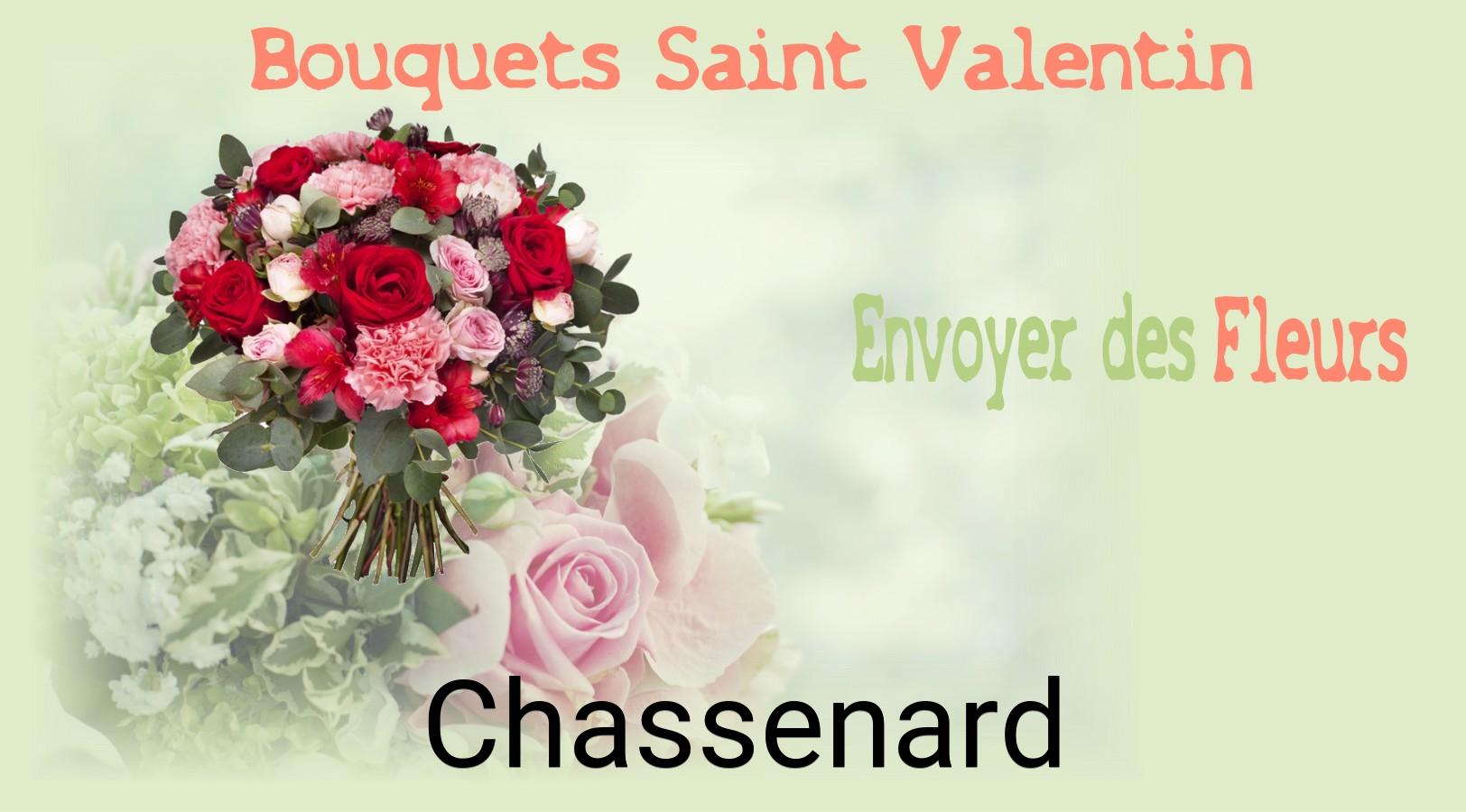 Roses de Saint-Valentin livrées à Chassenard